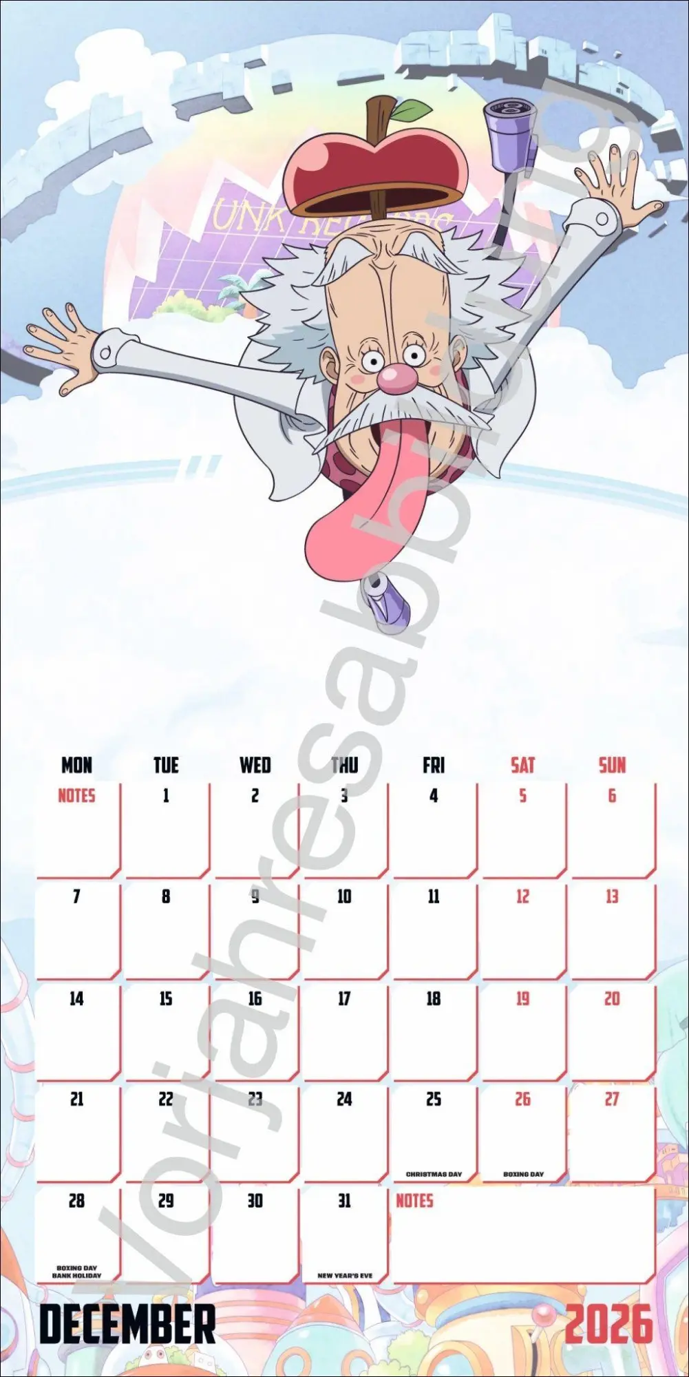 Bild: 9783840197390 | One Piece Broschurkalender 2027 | Kalender | 28 S. | Englisch | 2027
