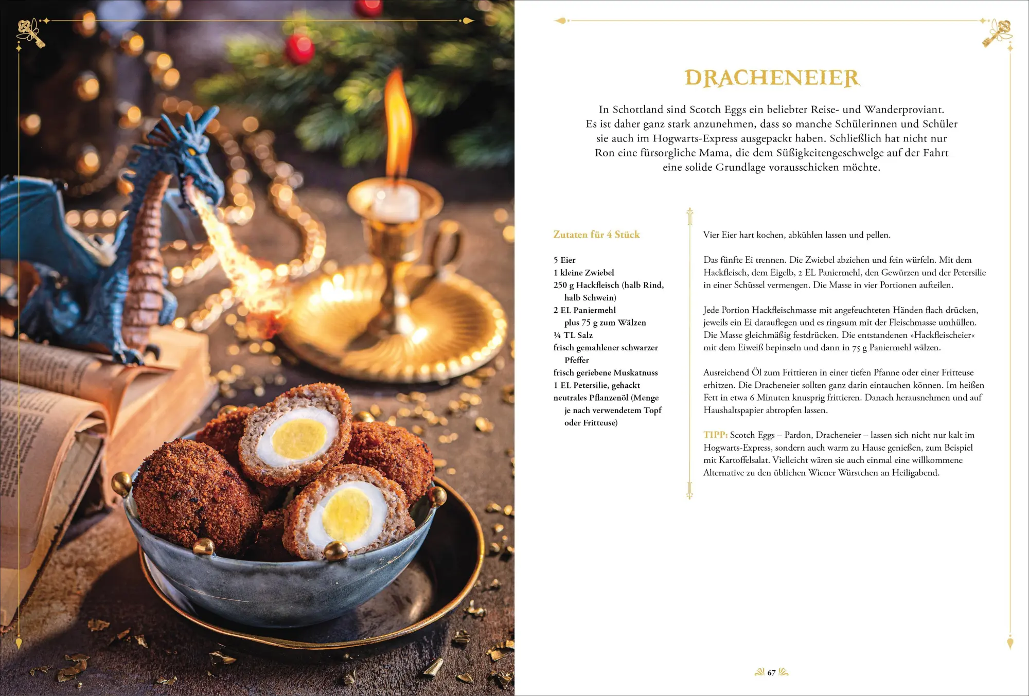 Bild: 9783959617390 | Zauberhafte Weihnachten wie bei Harry Potter | Petra Milde | Buch