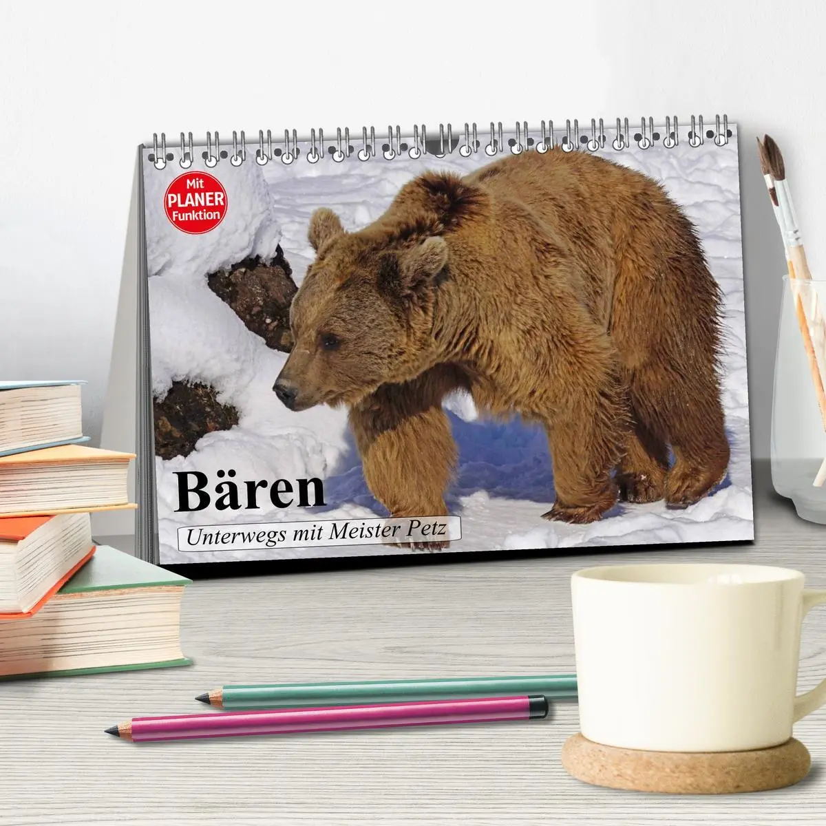 Bild: 9783457987490 | Bären. Unterwegs mit Meister Petz (Tischkalender 2026 DIN A5 quer),...