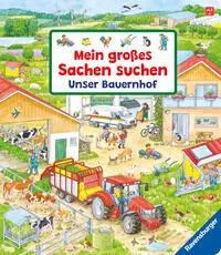Cover: 9783473417490 | Sachen suchen - Mein großes Sachen suchen: Unser Bauernhof | Buch