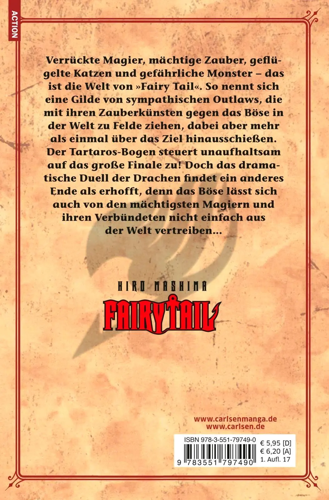 Rückseite: 9783551797490 | Fairy Tail 49 | Hiro Mashima | Taschenbuch | Fairy Tail | 192 S.