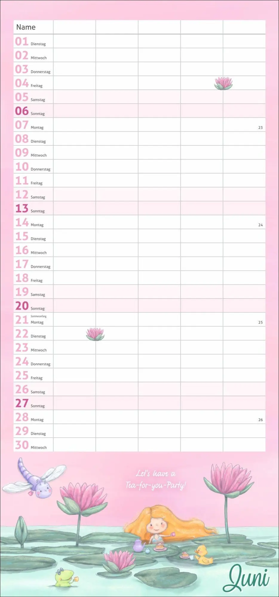 Bild: 9783756417490 | times&amp;more Zauberwesen Familienplaner 2027 | Dagmar Moritz | Kalender