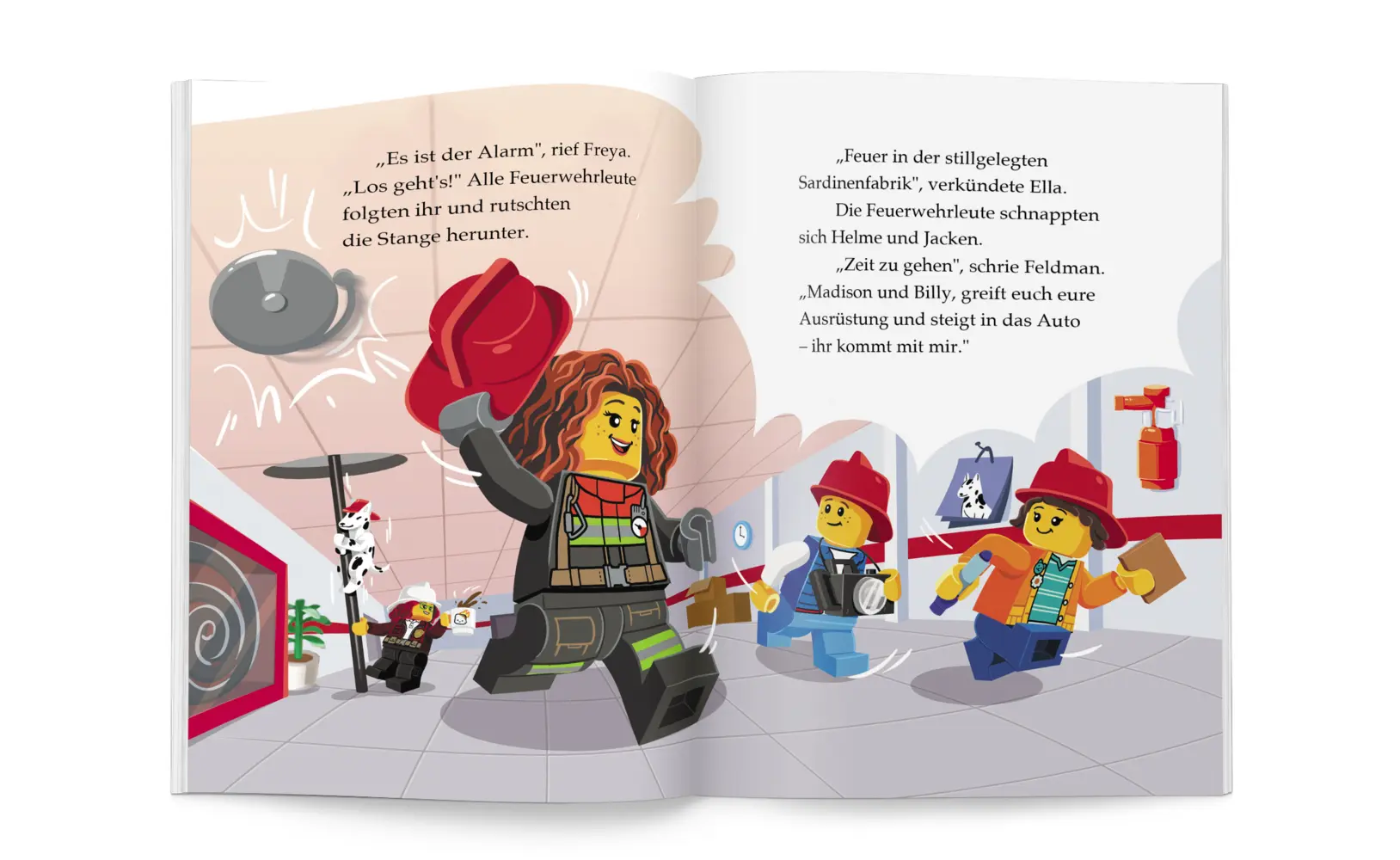 Bild: 9783960807490 | LEGO® City - Bei der Feuerwehr | Erica S Perl | Buch | 48 S. | Deutsch