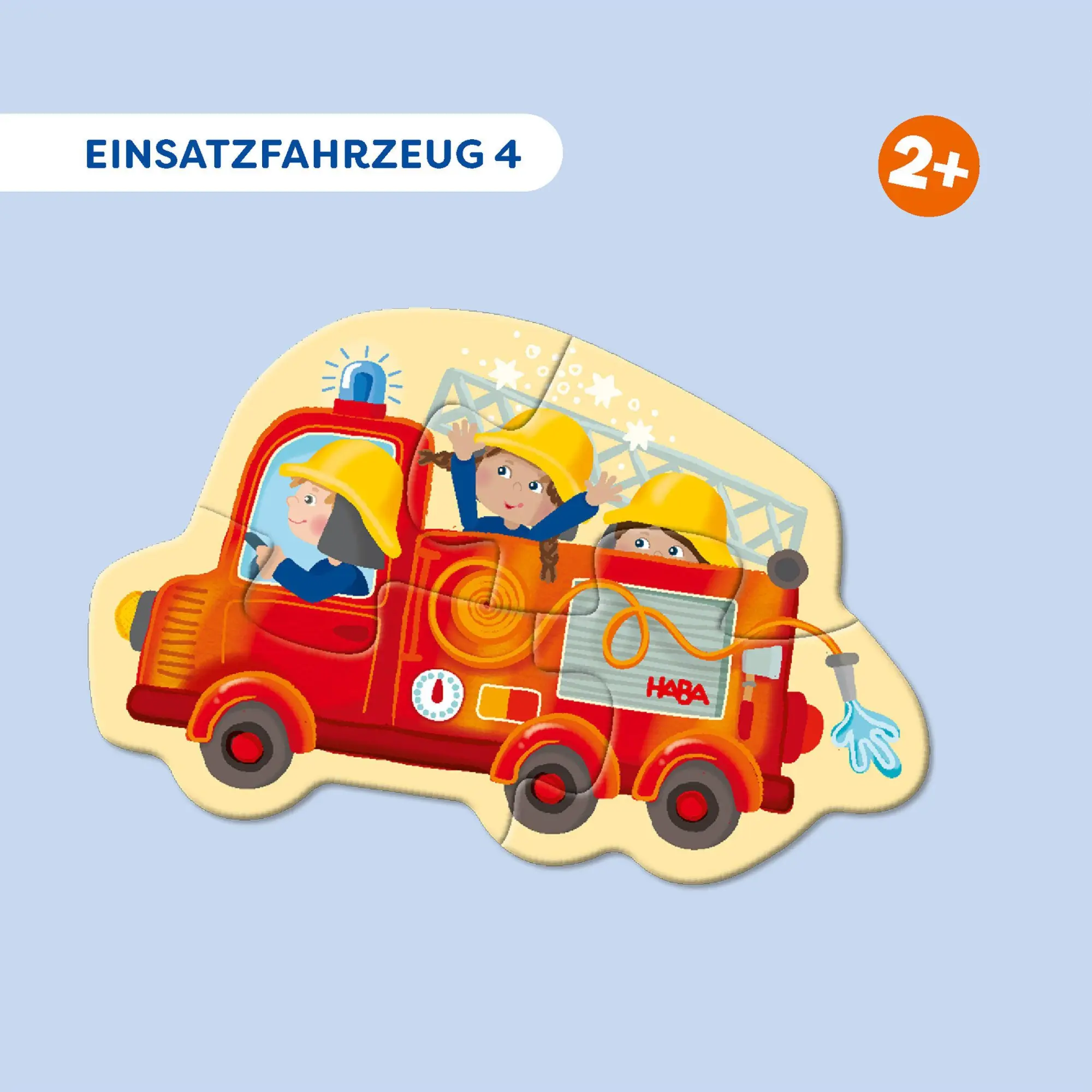 Bild: 4010168297590 | 4 Erste Puzzles - Einsatzfahrzeuge 2/3/3/4 Teile | Patrick Tonn | 2026