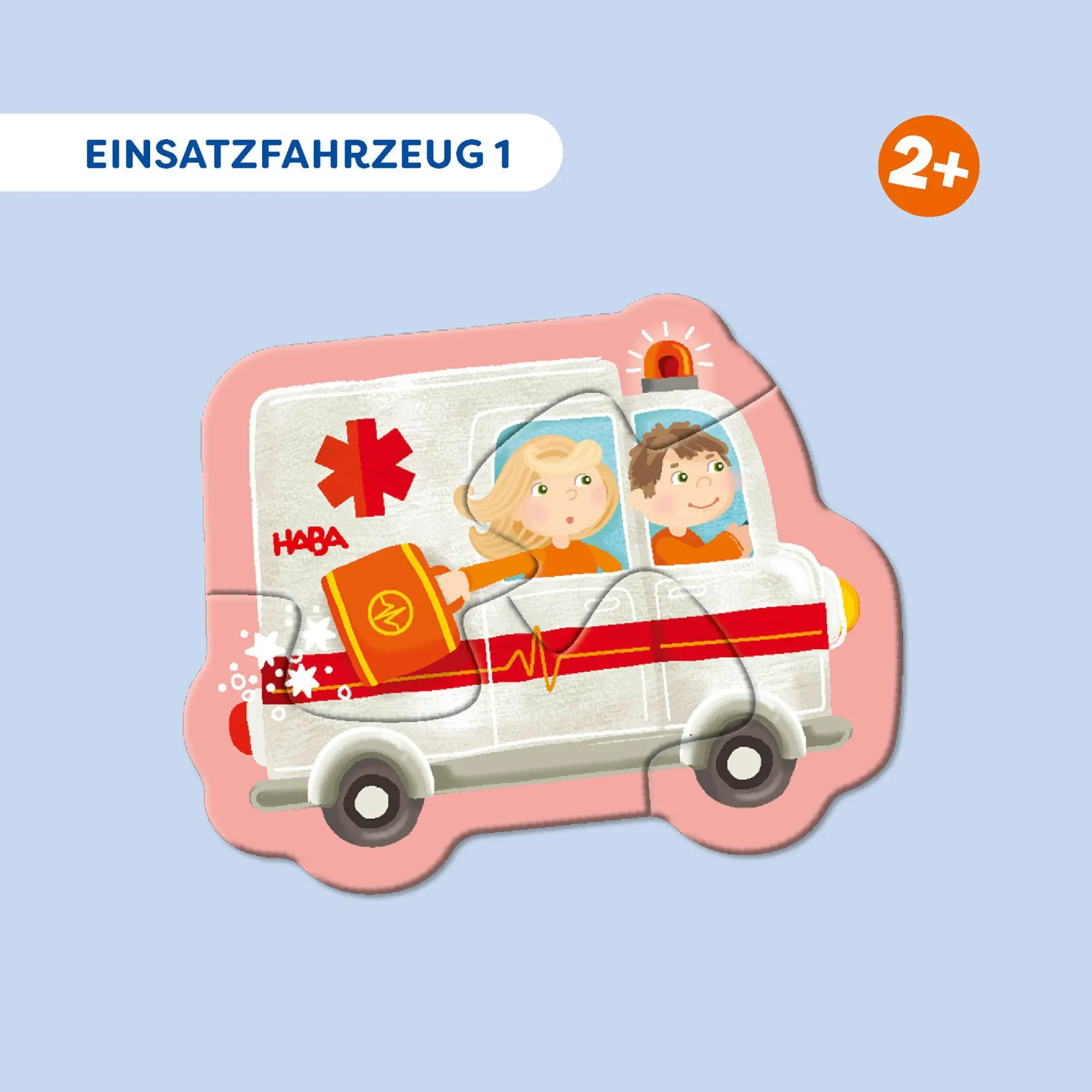 Bild: 4010168297590 | 4 Erste Puzzles - Einsatzfahrzeuge 2/3/3/4 Teile | Patrick Tonn | 2026