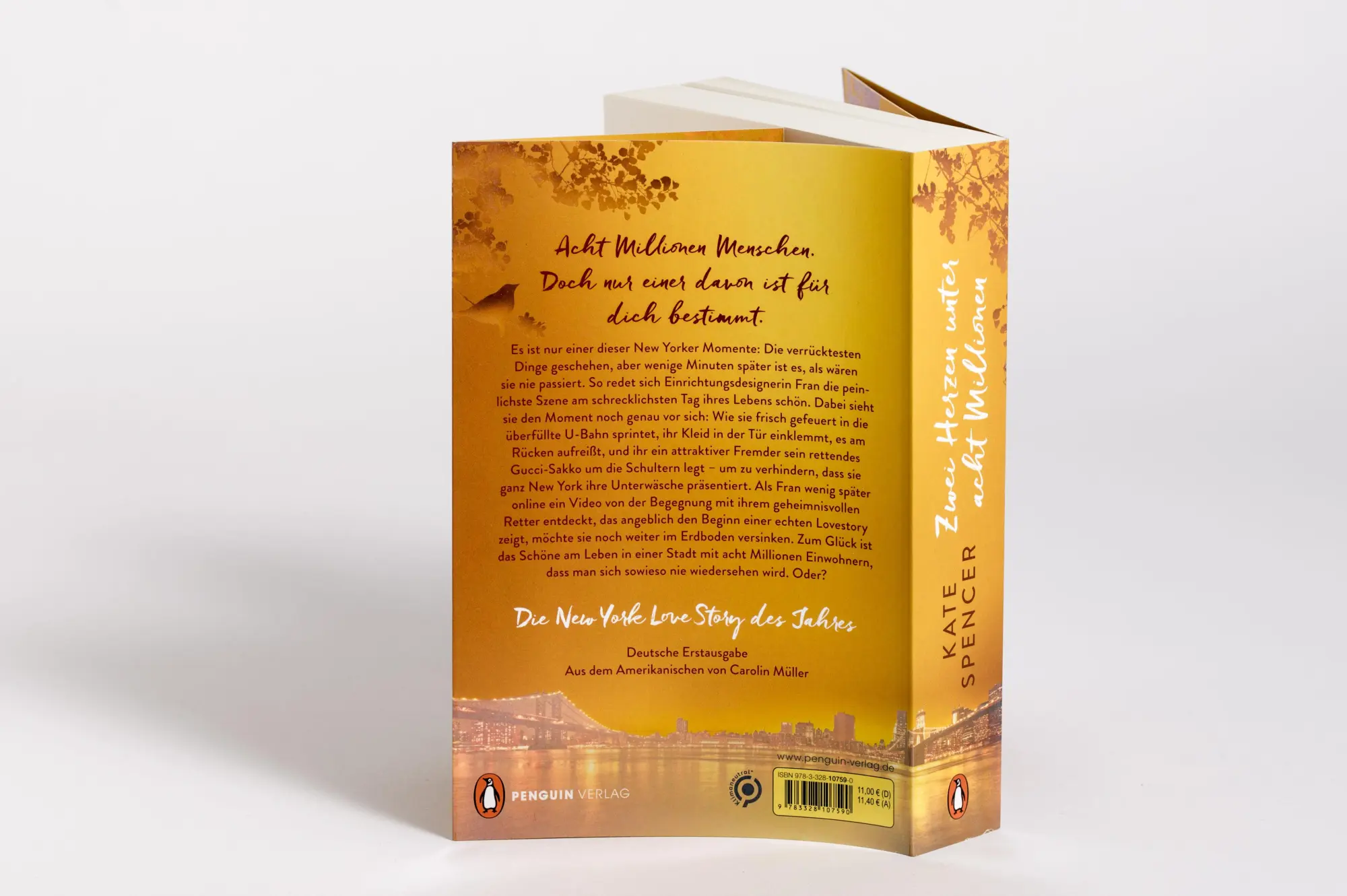 Bild: 9783328107590 | Zwei Herzen unter acht Millionen | Kate Spencer | Taschenbuch | 480 S.