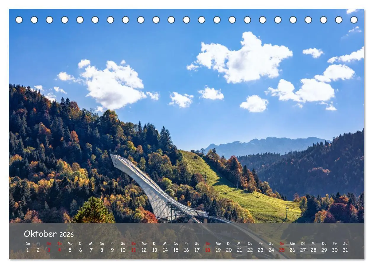 Bild: 9783457427590 | Bergparadies Garmisch - traumhafte Impressionen (Tischkalender 2026...