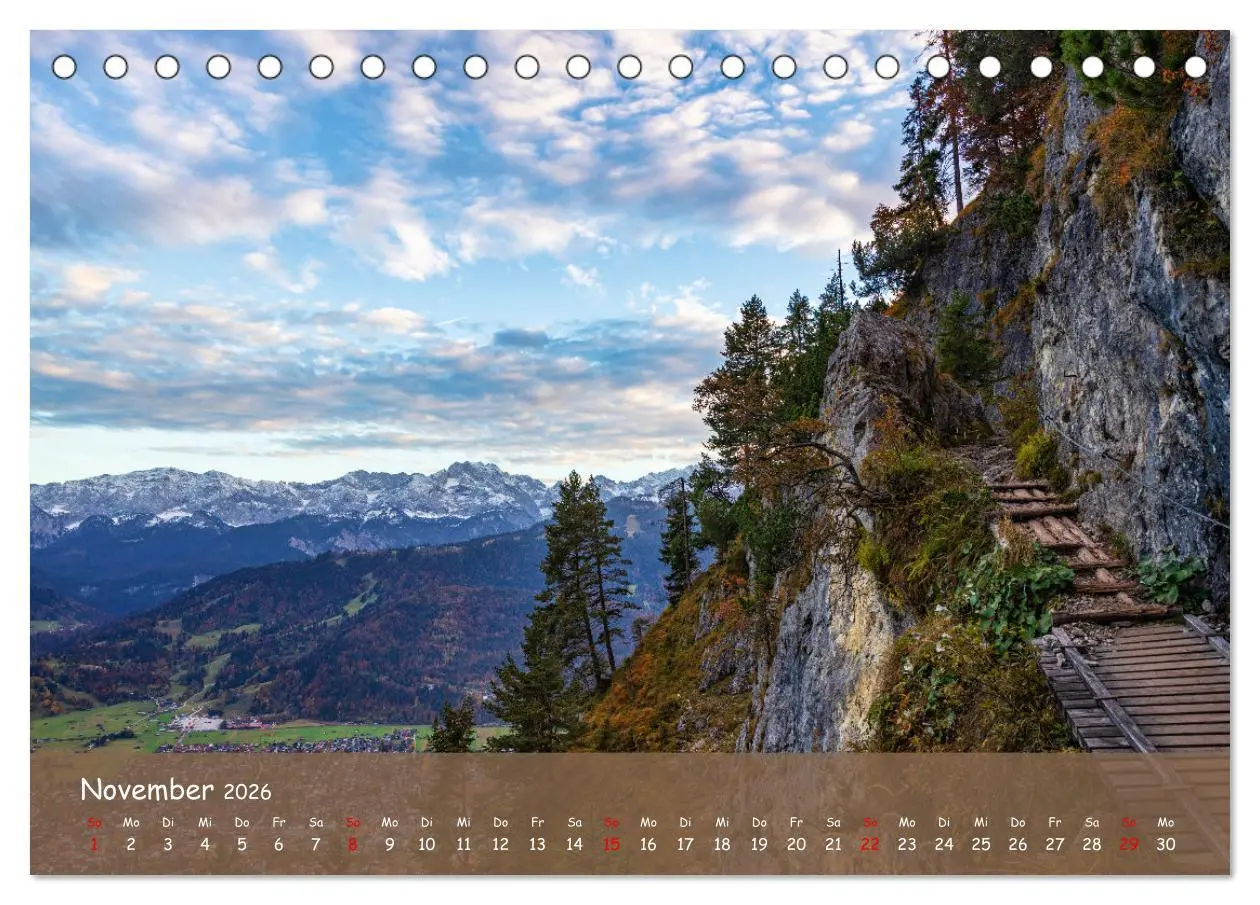 Bild: 9783457427590 | Bergparadies Garmisch - traumhafte Impressionen (Tischkalender 2026...