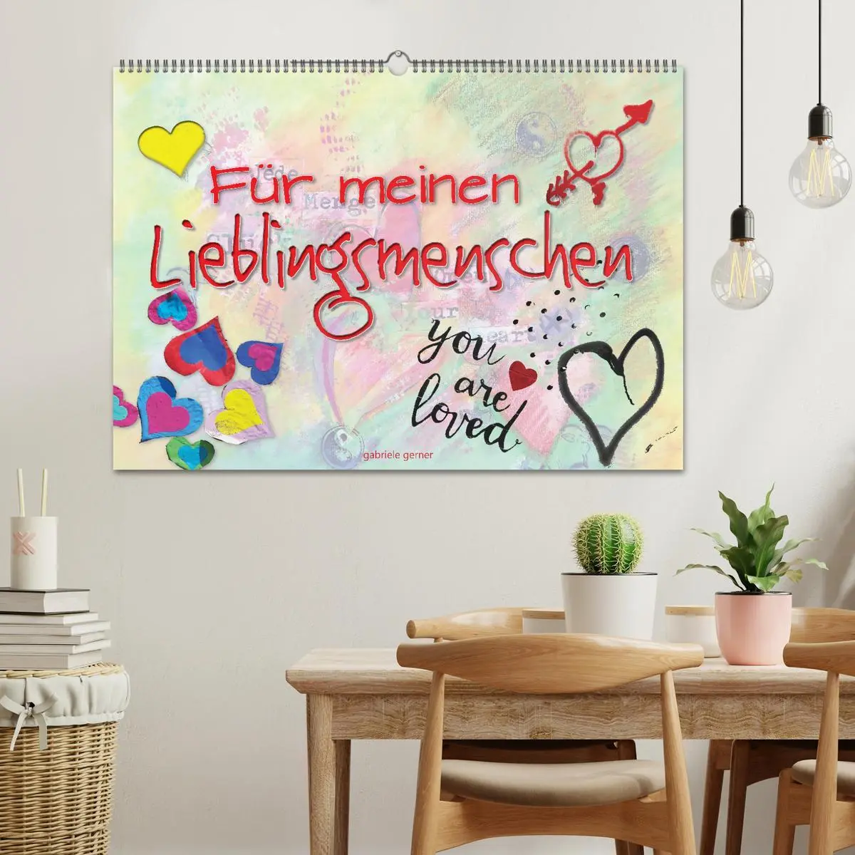 Bild: 9783457597590 | Für meinen Lieblingsmenschen (Wandkalender 2026 DIN A2 quer),...