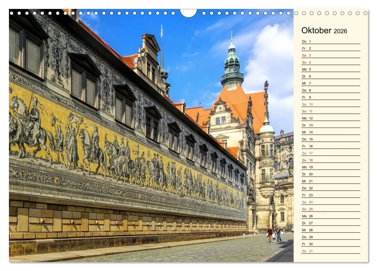Bild: 9783457977590 | Dresden - Wunderschönes Elbflorenz (Wandkalender 2026 DIN A3 quer),...