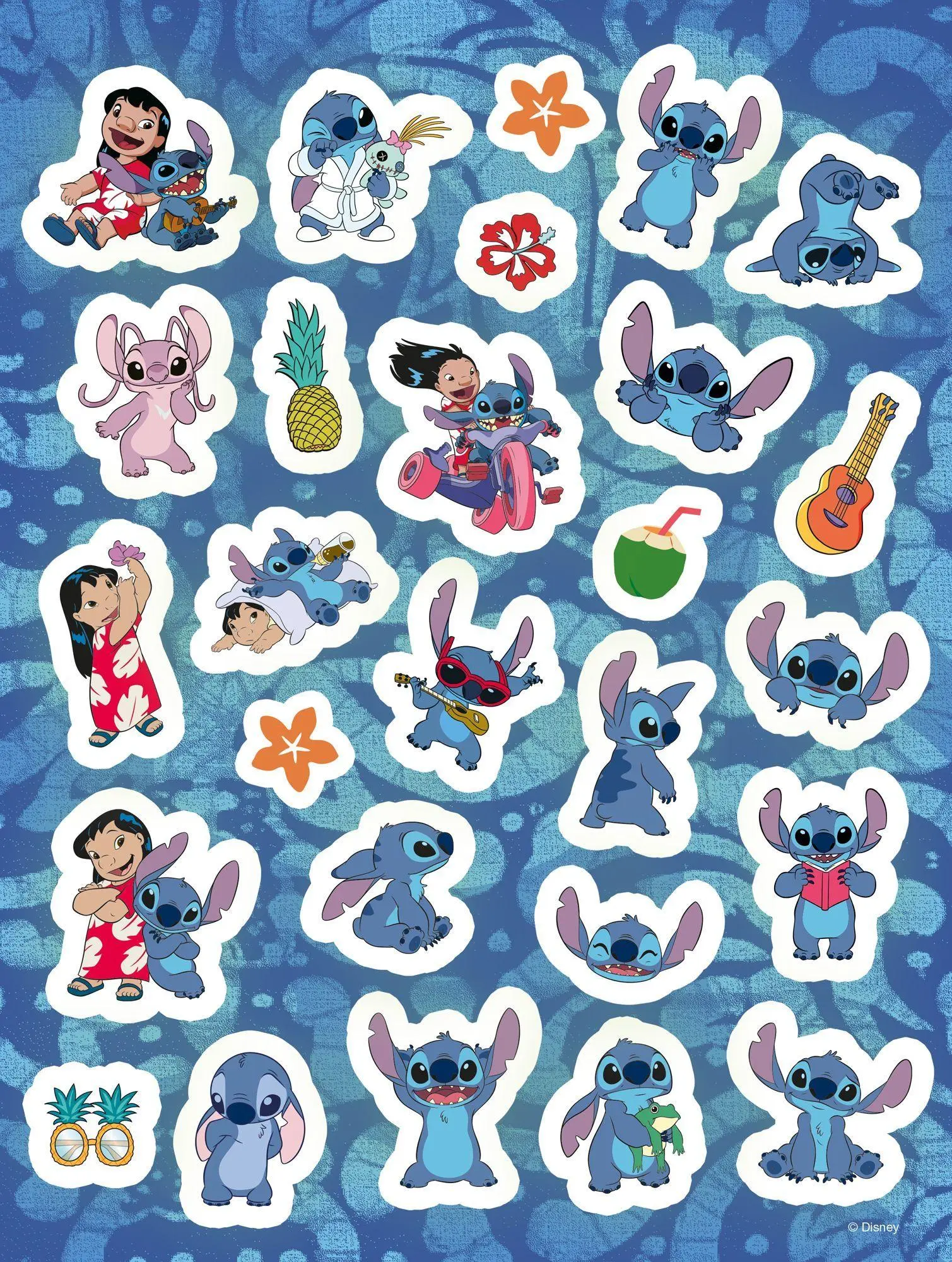 Bild: 9783833247590 | Disney Stitch: Der große Glow-in-the-Dark Stickerspaß | Disney (u. a.)