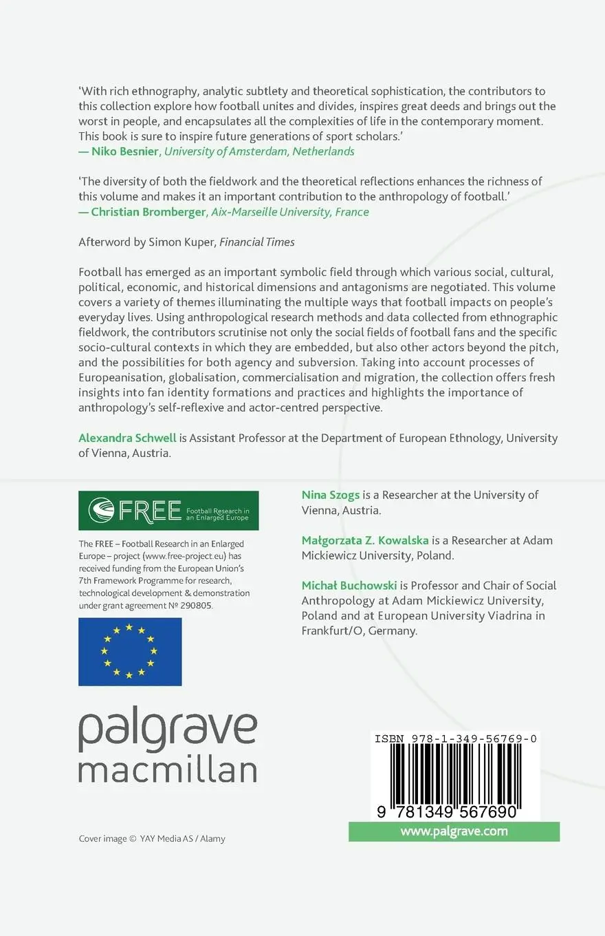 Rückseite: 9781349567690 | New Ethnographies of Football in Europe | People, Passions, Politics