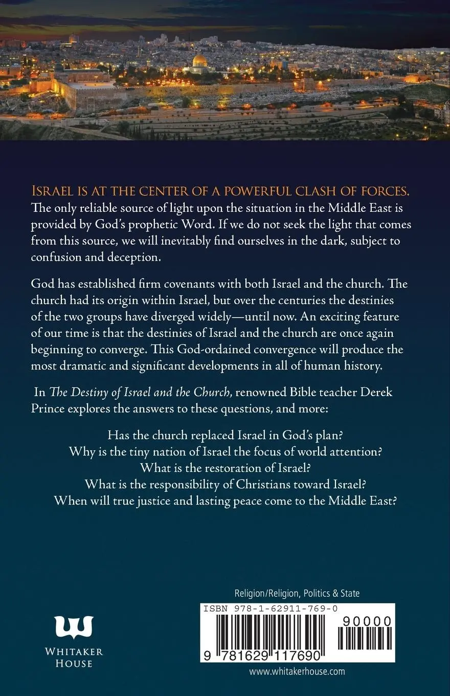 Rückseite: 9781629117690 | The Destiny of Israel and the Church | Derek Prince | Taschenbuch