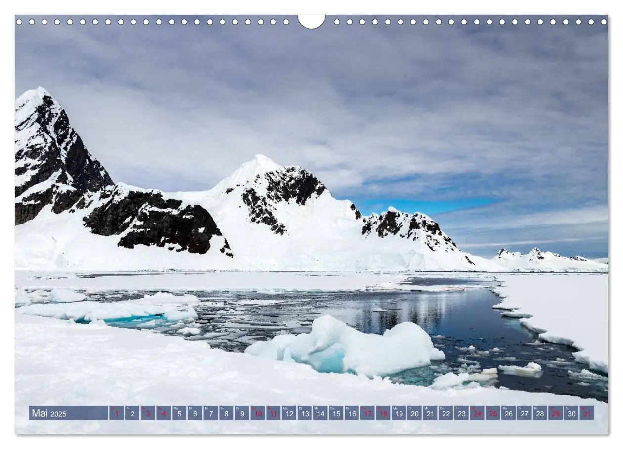 Bild: 9783435257690 | Antarktis Gletscher, Robben, Pinguine (Wandkalender 2025 DIN A3...