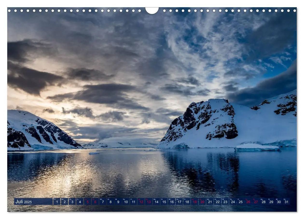 Bild: 9783435257690 | Antarktis Gletscher, Robben, Pinguine (Wandkalender 2025 DIN A3...