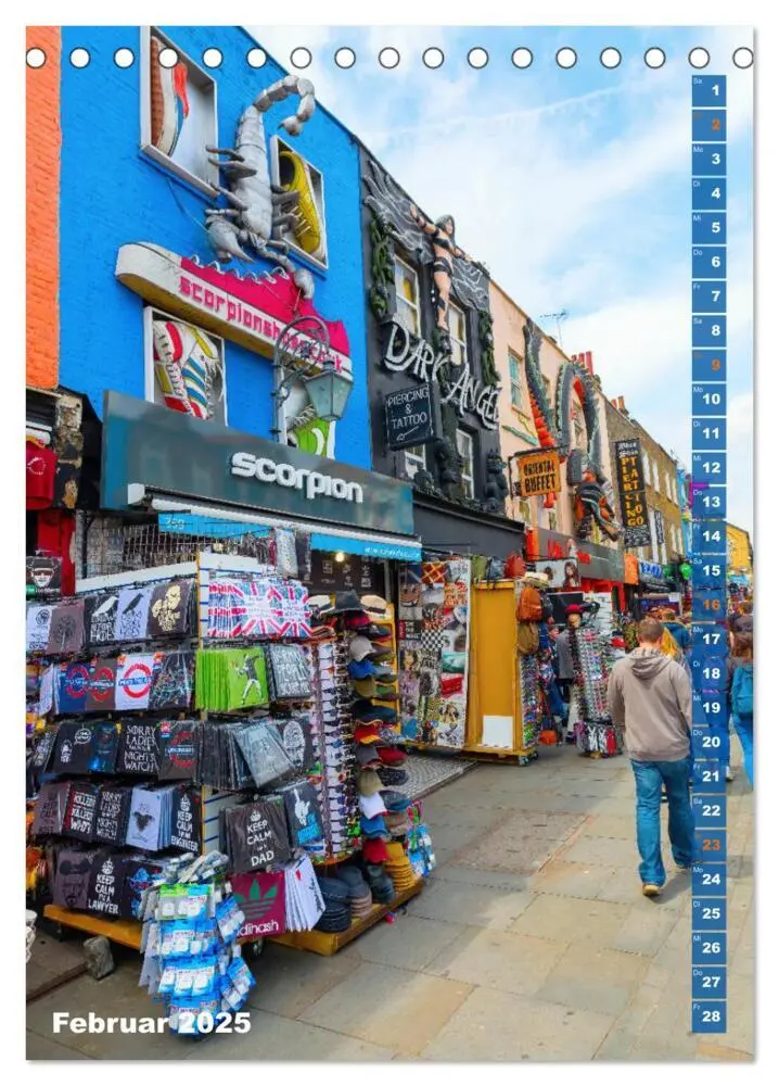 Bild: 9783435947690 | London ist eine Reise wert (Tischkalender 2025 DIN A5 hoch),...