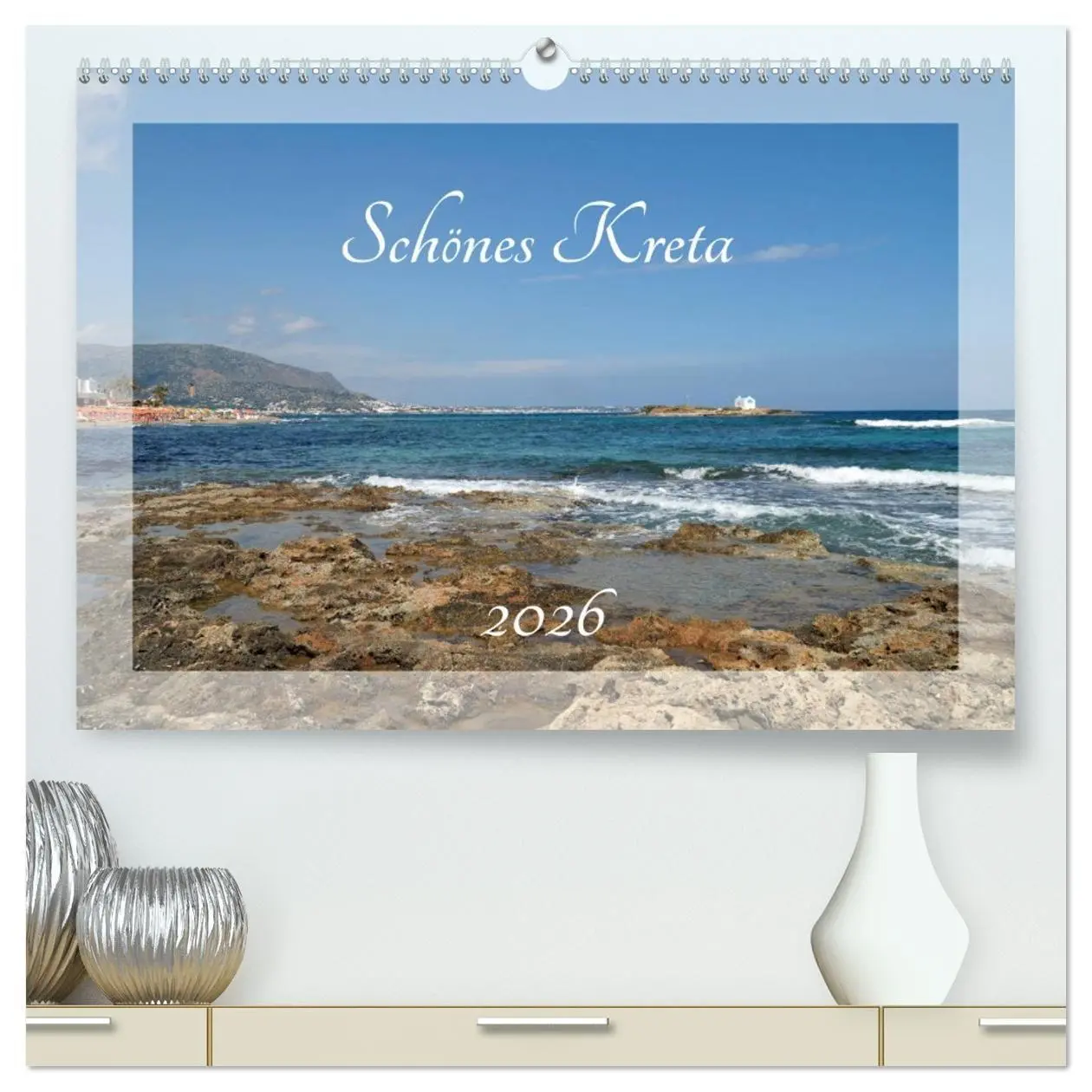 Cover: 9783457727690 | Schönes Kreta (hochwertiger Premium Wandkalender 2026 DIN A2 quer),...