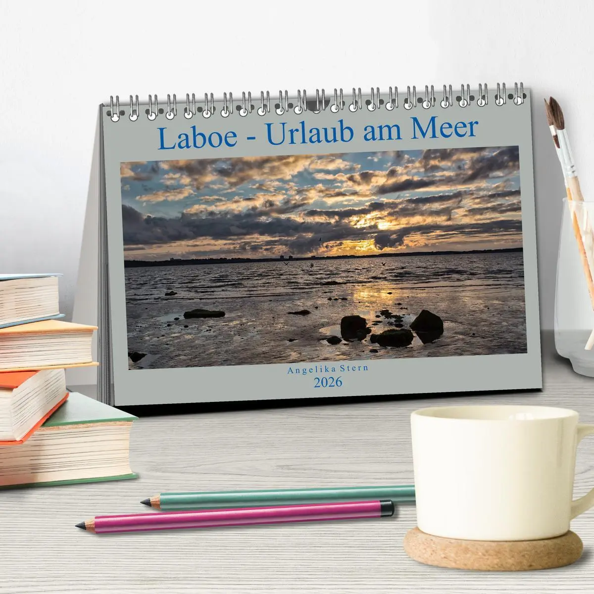 Bild: 9783457897690 | Laboe - Urlaub am Meer (Tischkalender 2026 DIN A5 quer), CALVENDO...
