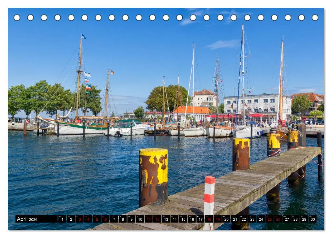 Bild: 9783457897690 | Laboe - Urlaub am Meer (Tischkalender 2026 DIN A5 quer), CALVENDO...