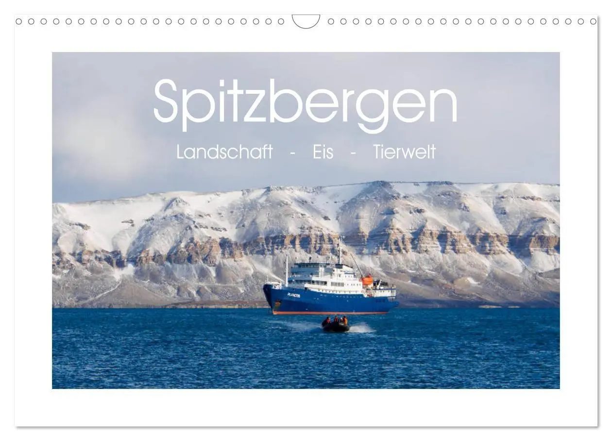 Cover: 9783569767690 | Spitzbergen - Landschaft - Eis - Tierwelt (Wandkalender 2027 DIN A3...