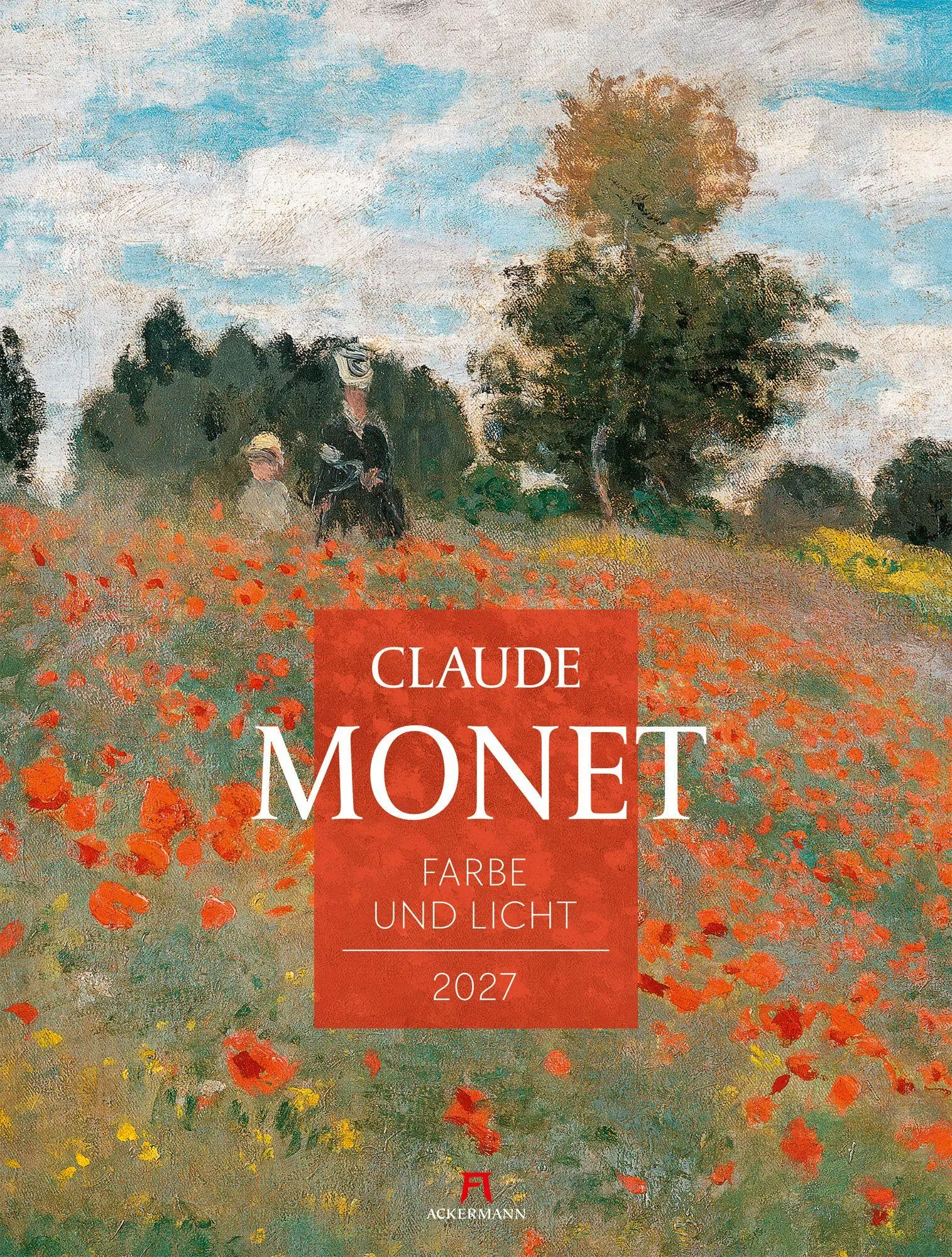 Cover: 9783838427690 | Claude Monet Kalender 2027 Farbe und Licht | Claude Monet (u. a.)