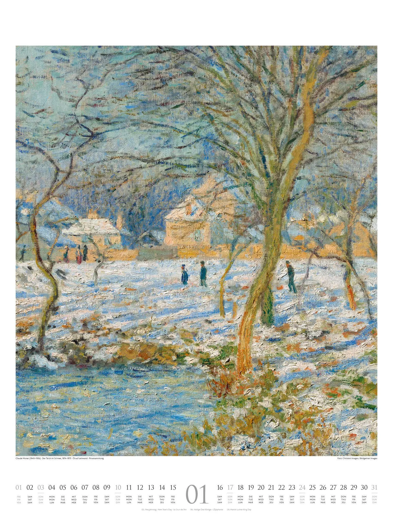 Bild: 9783838427690 | Claude Monet Kalender 2027 Farbe und Licht | Claude Monet (u. a.)