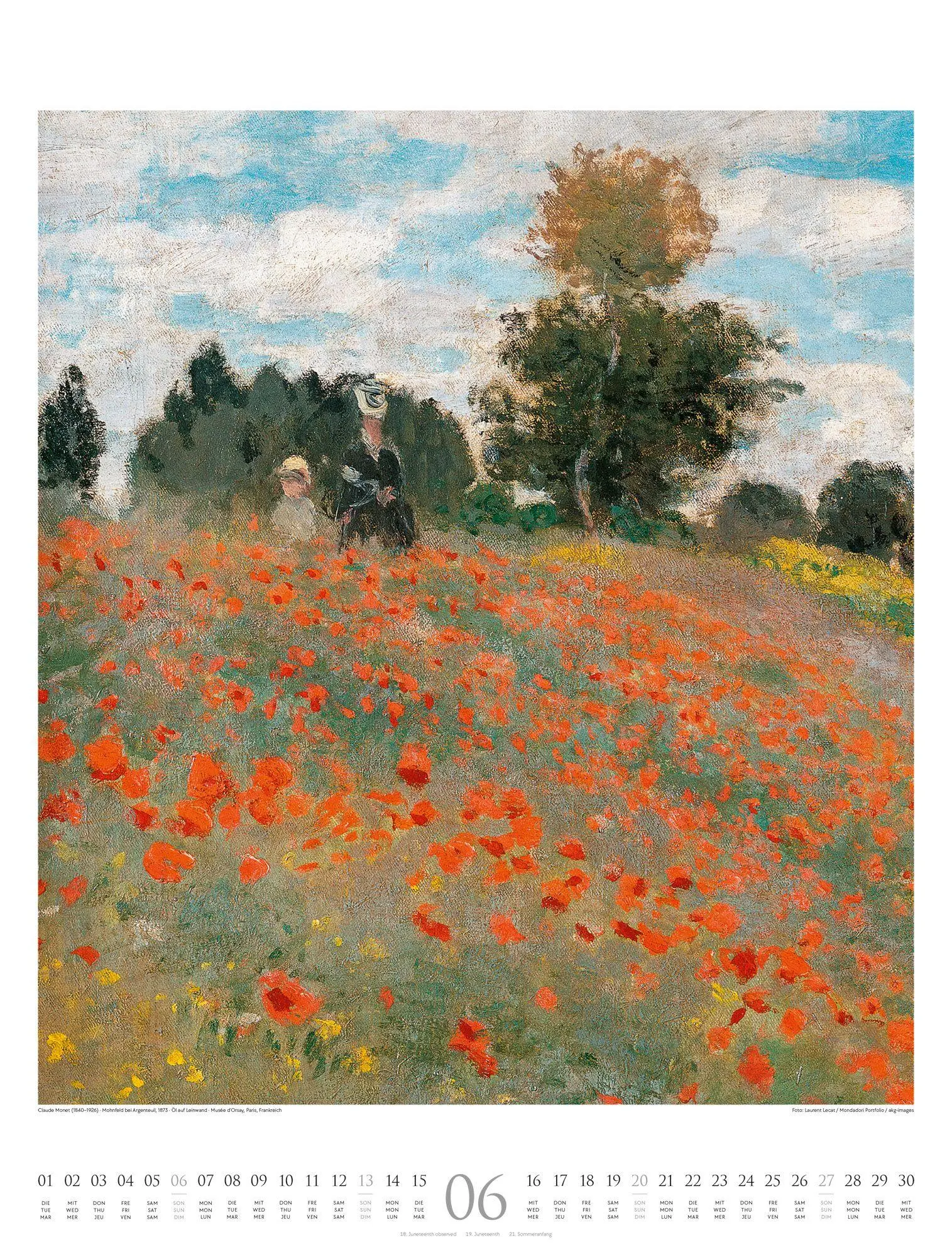 Bild: 9783838427690 | Claude Monet Kalender 2027 Farbe und Licht | Claude Monet (u. a.)