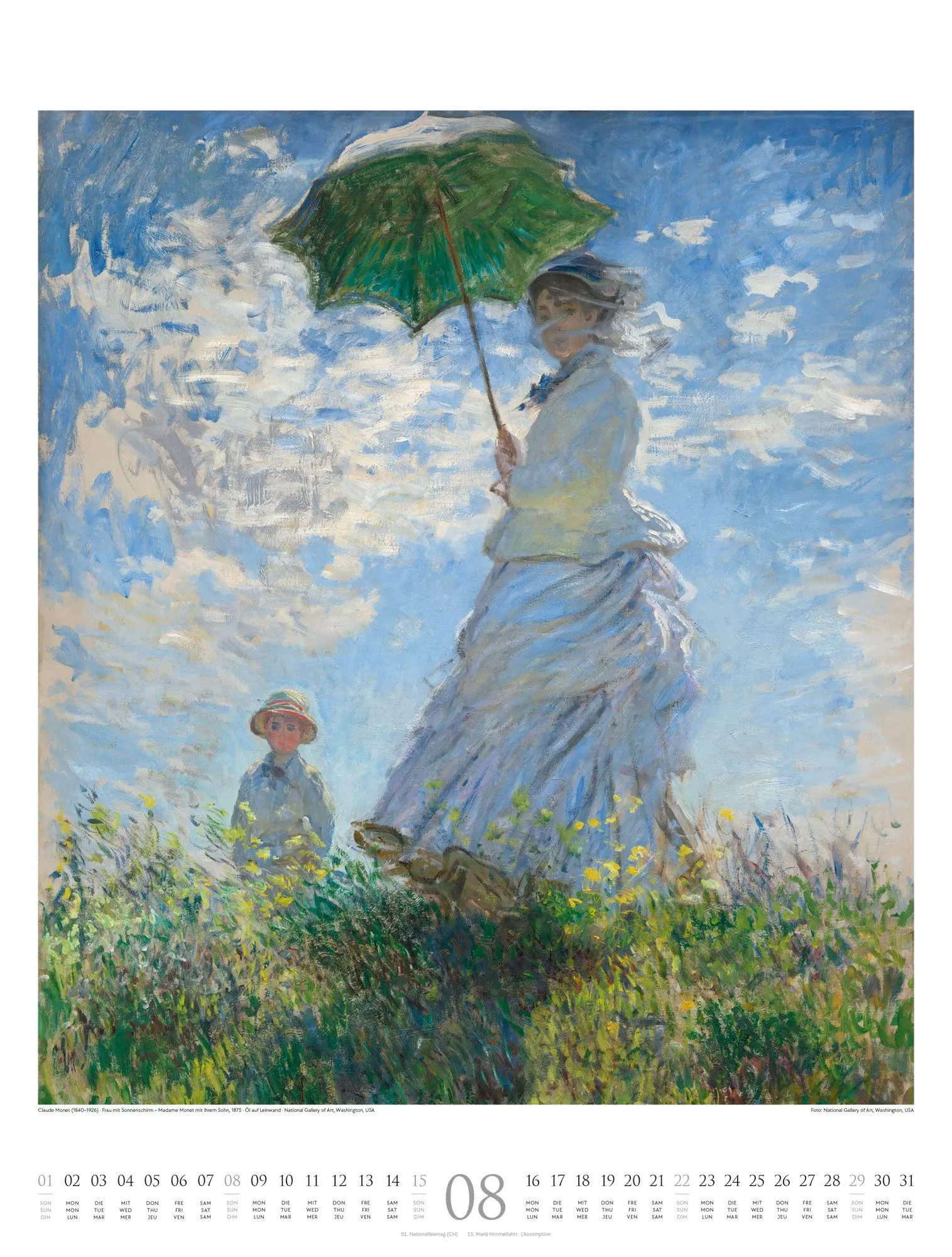 Bild: 9783838427690 | Claude Monet Kalender 2027 Farbe und Licht | Claude Monet (u. a.)