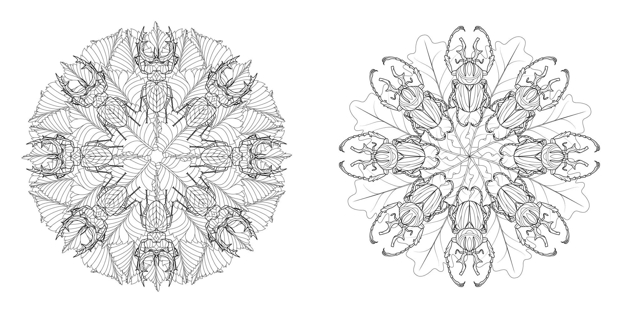 Bild: 9788863127690 | Tier-Mandalas | Ausmalbuch zur kreativen Stressbewaltigung | White