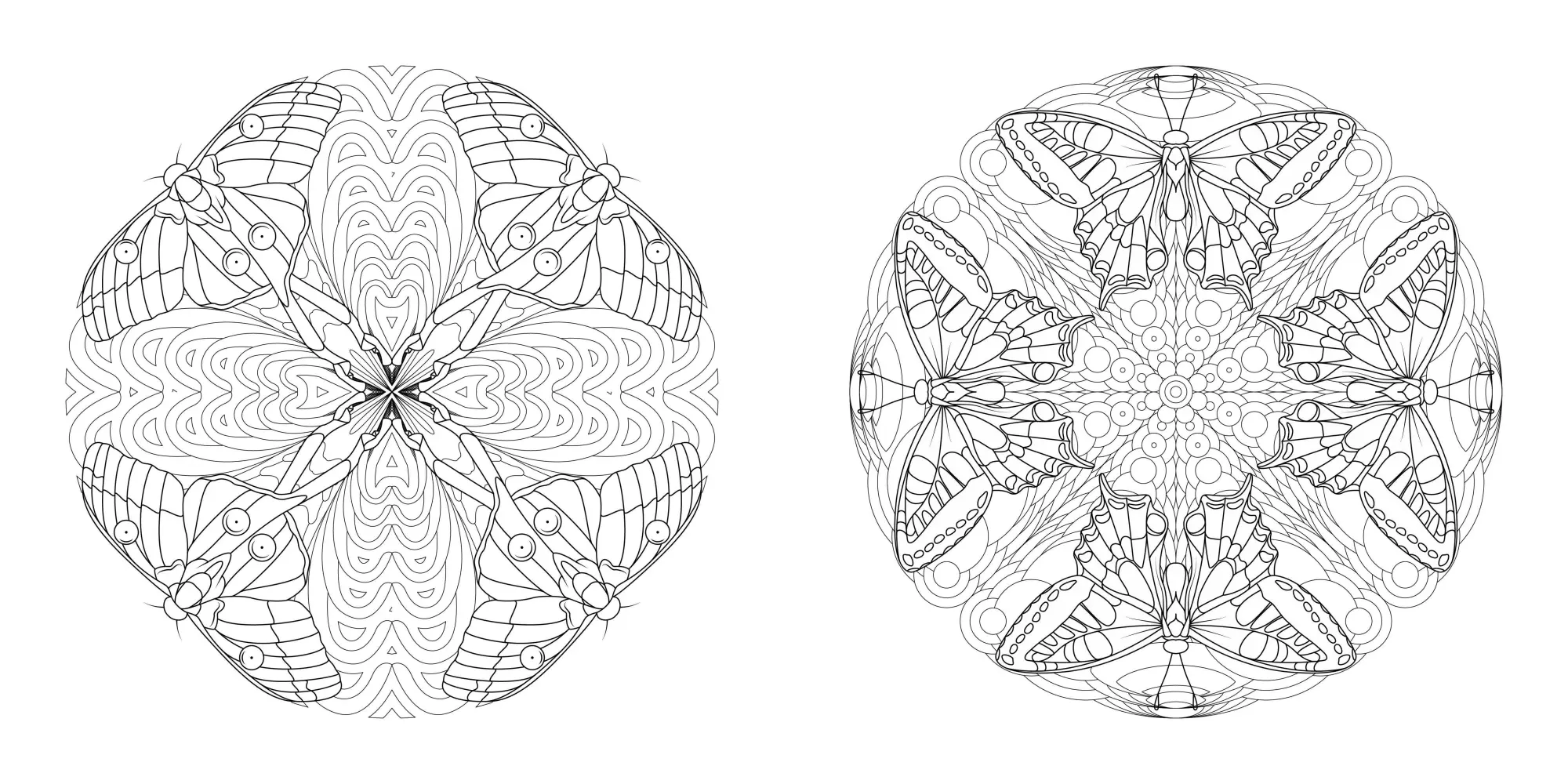 Bild: 9788863127690 | Tier-Mandalas | Ausmalbuch zur kreativen Stressbewaltigung | White