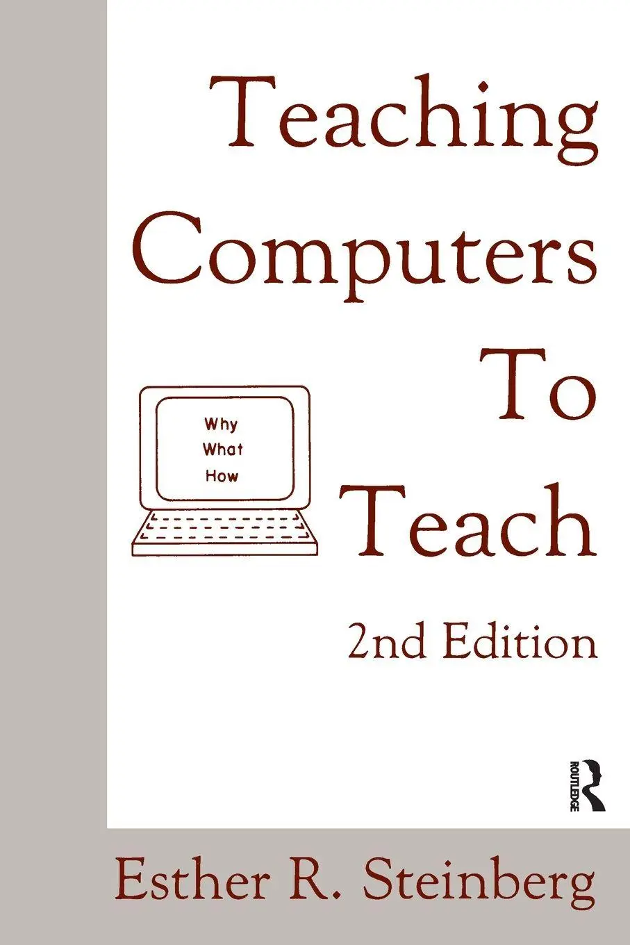 Cover: 9780805807790 | Teaching Computers To Teach | Esther R. Steinberg | Taschenbuch | 1991