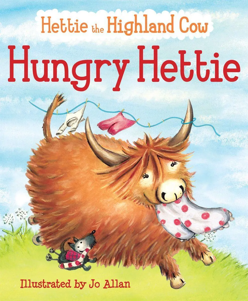 Cover: 9780863157790 | Hungry Hettie | The Highland Cow Who Won't Stop Eating! | Jo Allan