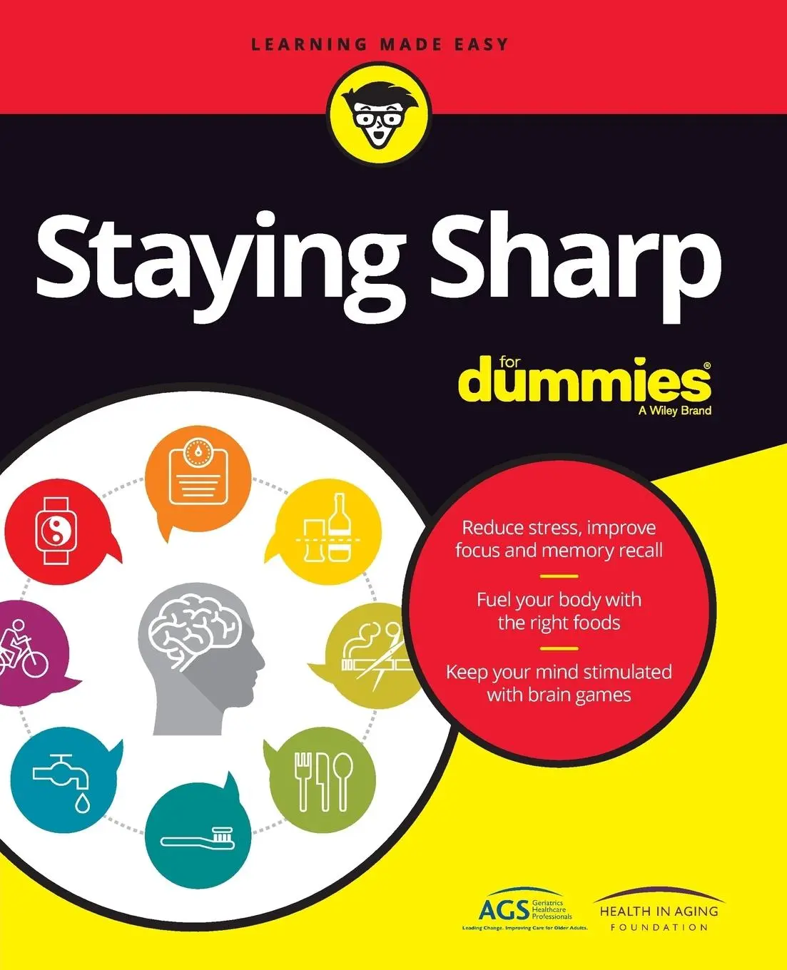 Cover: 9781119187790 | Staying Sharp for Dummies | American Geriatrics Society (u. a.) | Buch