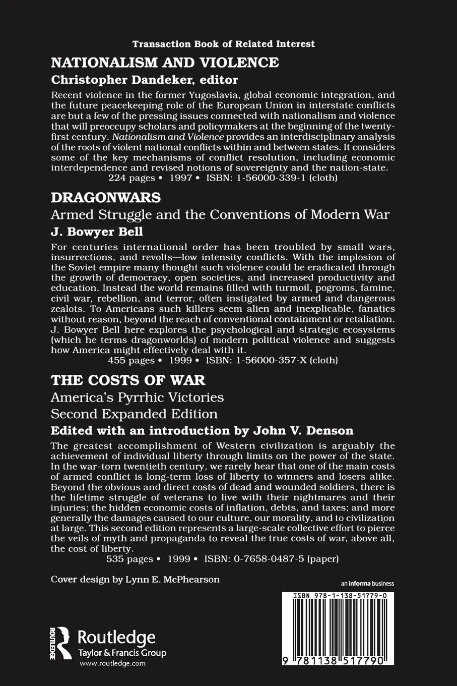 Rückseite: 9781138517790 | Warfare Since the Second World War | Torsten Schwinghammer | Buch