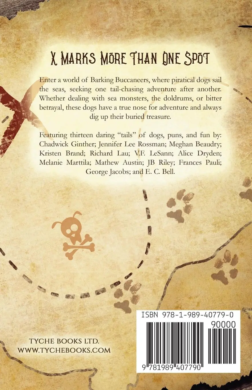 Rückseite: 9781989407790 | Pirating Pups | Salty Sea-Dogs and Barking Buccaneers | Taschenbuch