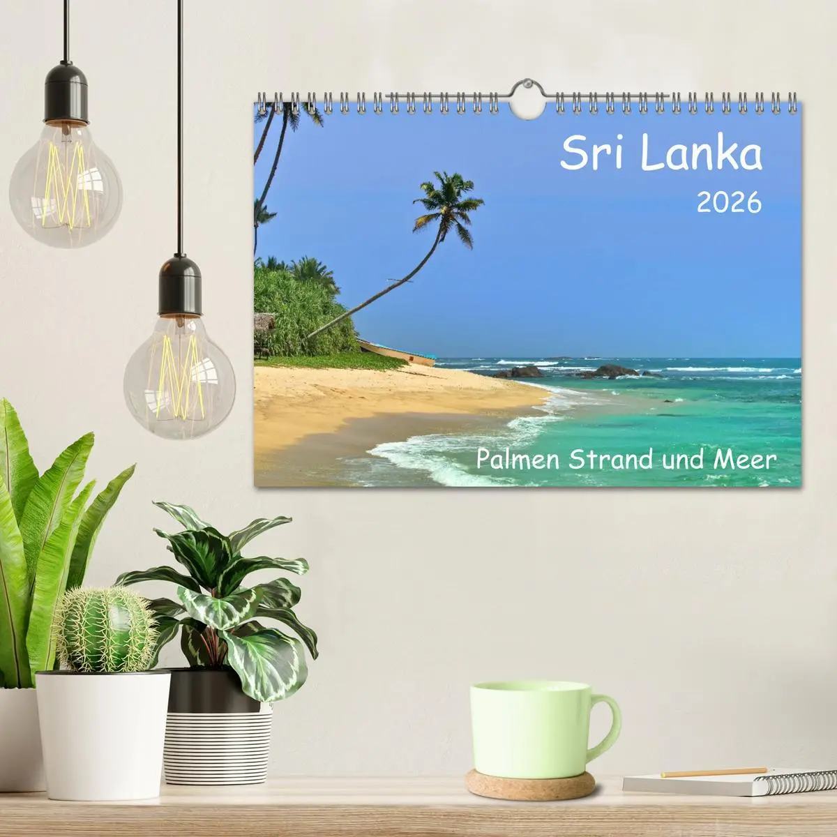 Bild: 9783457647790 | Sri Lanka, Palmen, Strand und Meer (Wandkalender 2026 DIN A4 quer),...
