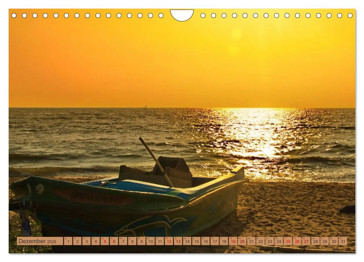 Bild: 9783457647790 | Sri Lanka, Palmen, Strand und Meer (Wandkalender 2026 DIN A4 quer),...