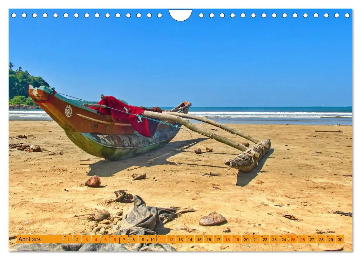 Bild: 9783457647790 | Sri Lanka, Palmen, Strand und Meer (Wandkalender 2026 DIN A4 quer),...