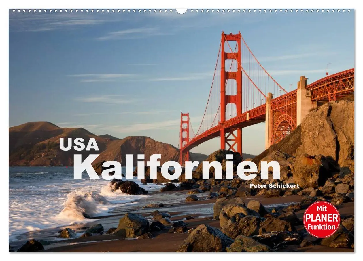 Cover: 9783457957790 | Kalifornien USA (Wandkalender 2026 DIN A2 quer), CALVENDO...