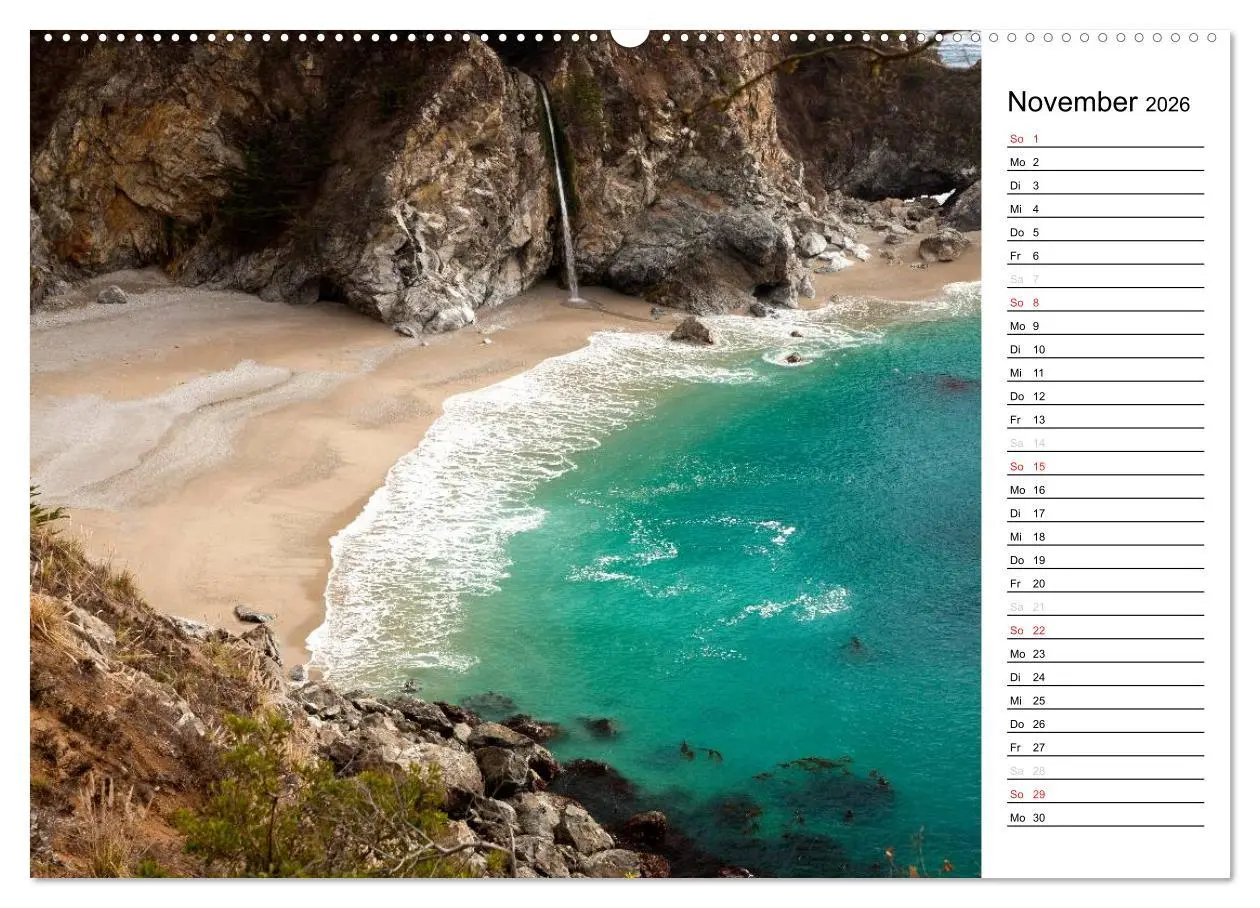 Bild: 9783457957790 | Kalifornien USA (Wandkalender 2026 DIN A2 quer), CALVENDO...