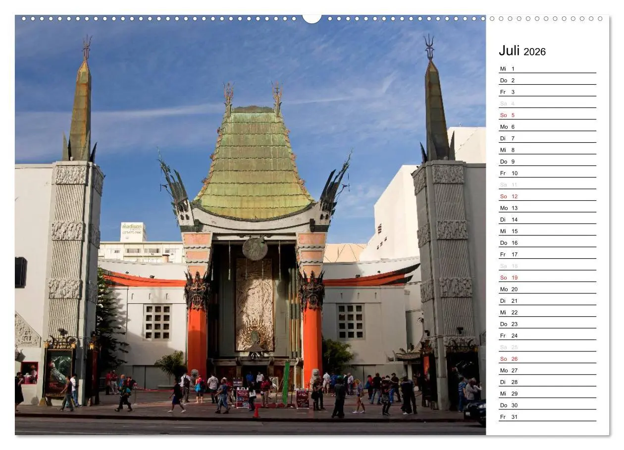 Bild: 9783457957790 | Kalifornien USA (Wandkalender 2026 DIN A2 quer), CALVENDO...
