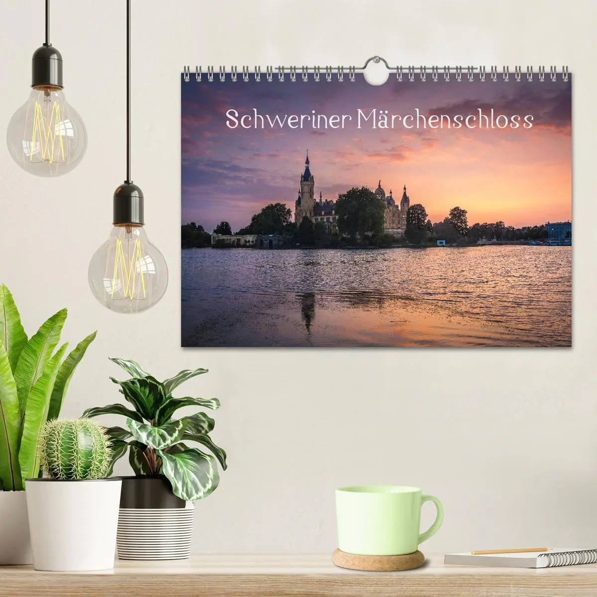 Bild: 9783516117790 | Schweriner Märchenschloss (Wandkalender 2026 DIN A4 quer), CALVENDO...