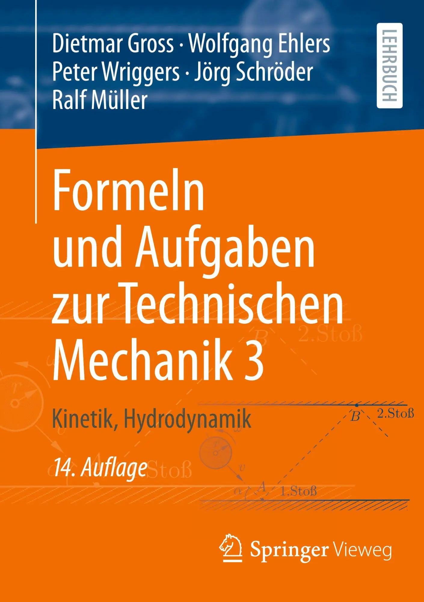 Cover: 9783662717790 | Formeln und Aufgaben zur Technischen Mechanik 3 | Gross (u. a.) | Buch