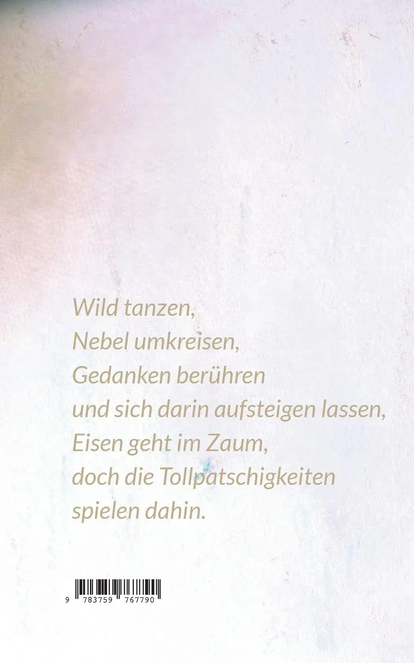 Rückseite: 9783759767790 | Tropfen von betäubtem Weiß | Michael Ockert | Taschenbuch | Paperback