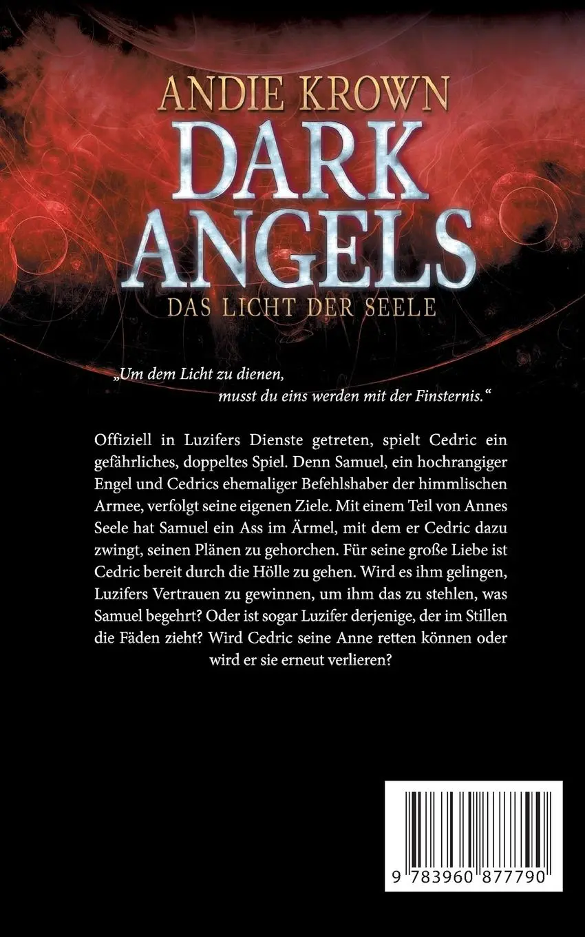 Rückseite: 9783960877790 | Das Licht der Seele | Andie Krown | Taschenbuch | 376 S. | Deutsch