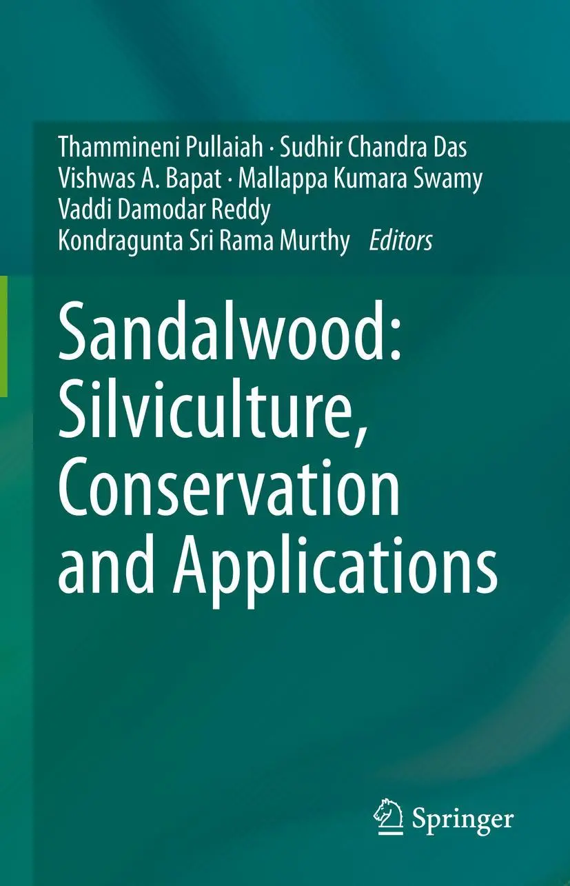 Cover: 9789811607790 | Sandalwood: Silviculture, Conservation and Applications | Buch | viii