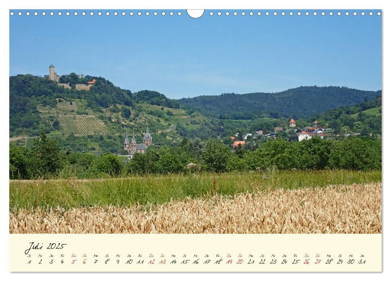 Bild: 9783435167890 | Malerisches Heppenheim an der Bergstraße (Wandkalender 2025 DIN A3...