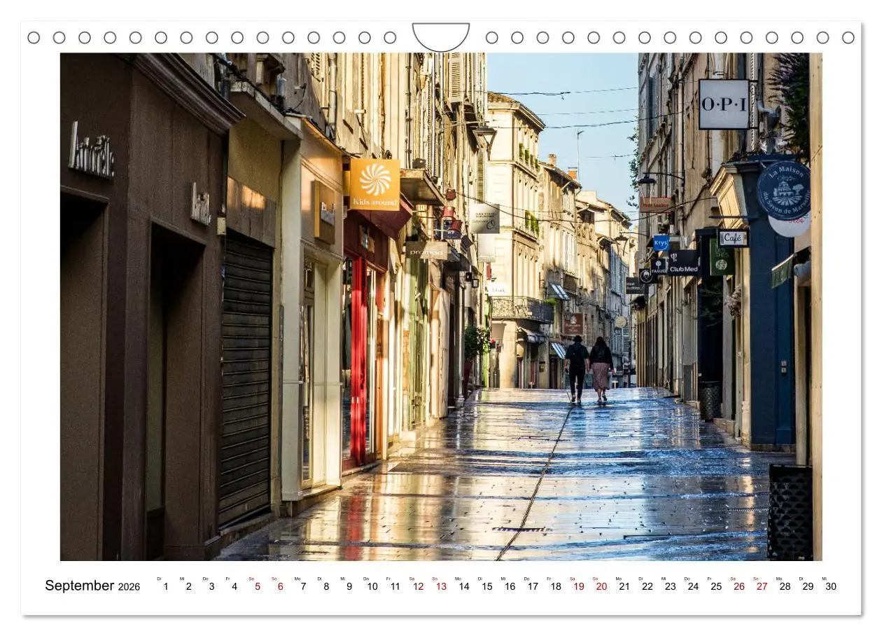 Bild: 9783457327890 | In den Gassen von Avignon (Wandkalender 2026 DIN A4 quer), CALVENDO...