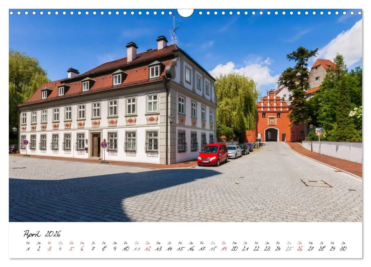 Bild: 9783516107890 | Romantisches Neuburg an der Donau (Wandkalender 2026 DIN A3 quer),...