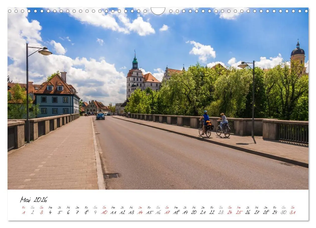 Bild: 9783516107890 | Romantisches Neuburg an der Donau (Wandkalender 2026 DIN A3 quer),...